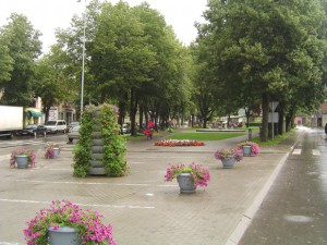 Tilžės gatvės skveras.