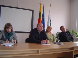 Iš kairės: D. Žebelienė, G. Bružas, D. Butvydienė ir V. Pavilonis. (Oresto Lidžiaus nuotr.)