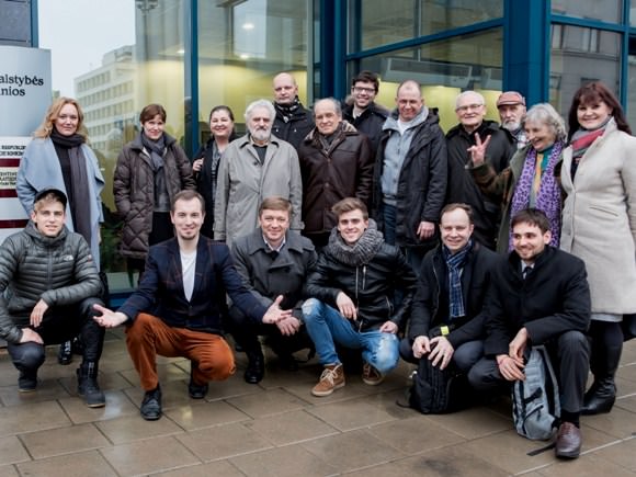 Iniciatyvinė grupė 'Už blaivią'. (Liudo Masio nuotr.)