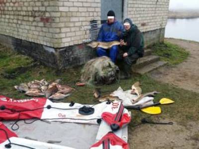 27 karšiai, 3 lynai ir 3 lydekos: žala gamtai - 2 450 eurų. (klrd.am.lt nuotr.)