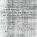 1947 m. Kraštotyros muziejaus steigimo aktas. (muziejaus nuotr.)